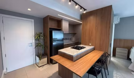 INBOX CIA IMOBILIÁRIA ALUGA apartamento mobiliado no Trend City Residence, no bairro Praia de Belas, em Porto Alegre/RS..