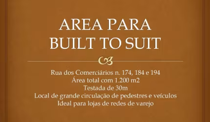 Área à venda, CIDADE VARGAS - São Paulo/SP