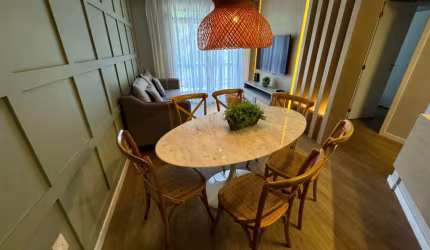 Apartamento com 02 dorm mobiliado com escritura