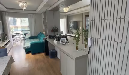 Apartamento com 02 dormitorios mobiliado