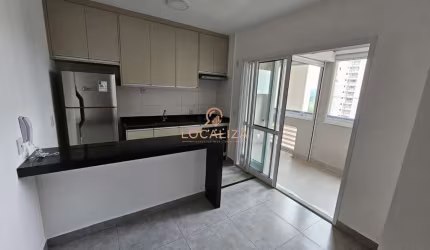 Apartamento para locação na Vila Industrial em São José dos Campos-SP: 2 quartos, 1 suíte, 2 salas, 2 banheiros, 1 vaga de garagem.