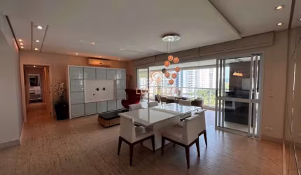 Apartamento Central Park no Parque Residencial Aquarius: 3 Suítes, 2 Salas, 5 Banheiros, 4 Vagas - São José dos Campos-SP