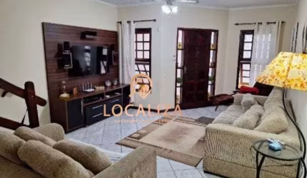 Imperdível Casa à Venda em Jacareí-SP, Jardim das Indústrias! 3 quartos, 1 suíte, 2 salas, 3 banheiros, 3 vagas de garagem, 214m² de área.