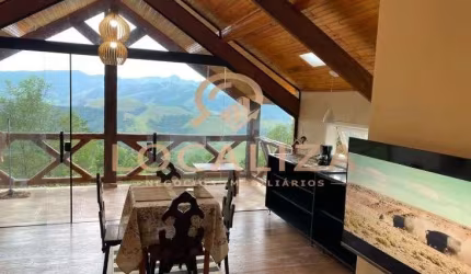 Chácara MOBILIADA / 01 dormitório ( Studio ) / Hidromassagem com vista panorâmica / 20.000 m² de terreno / 55 m² de área construída / Monteiro Lobato