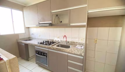 Apartamento com 2 dormitórios para alugar, 45 m² por R$ 1.536,08/mês - Caparroz - São José do Rio Preto/SP