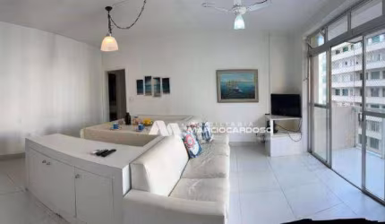 Apartamento com 3 dormitórios, vista para o mar - venda por R$ 650.000 ou aluguel por R$ 6.700/mês - Barra Funda - Guarujá/SP