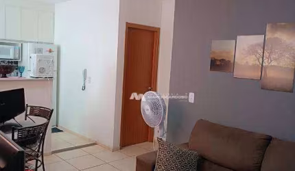 Apartamento com 2 dormitórios para alugar, 45 m² por R$ 1.350,00/mês - Rios di Itália - São José do Rio Preto/SP