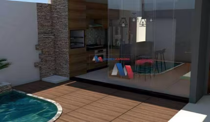 Casa com 3 dormitórios à venda, 100 m² por R$ 420.000,00 - Setvalley - São José do Rio Preto/SP
