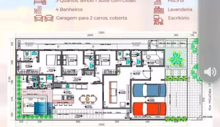 Casa com 3 dormitórios à venda, 160 m² por R$ 789.000,00 - Set Life 2 - Mirassol/SP