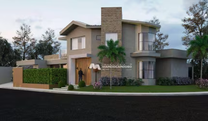Sobrado à venda, 243 m² por R$ 2.100.000,00 - Damha III - São José do Rio Preto/SP