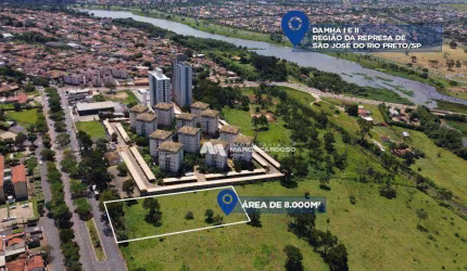 Área à venda, 8000 m² por R$ 6.000.000,00 - Vila São Judas Tadeu - São José do Rio Preto/SP