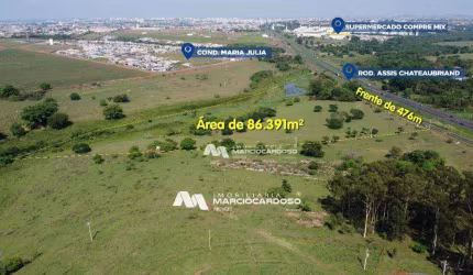 Área à venda, 86.391 m² por R$ 17.300.000 - Prox. Cond Maria Julia - São José do Rio Preto/SP