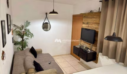 Apartamento com 2 dormitórios para alugar, 48 m² por R$ 1.850,01/mês - Rios di Itália - São José do Rio Preto/SP