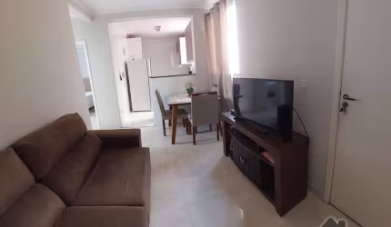 Apartamento com 2 quartos à venda na Rua Maria Ribeiro dos Santos Prattis, 274, Parque Gabriel, Hortolândia, 49 m2 por R$ 215.000
