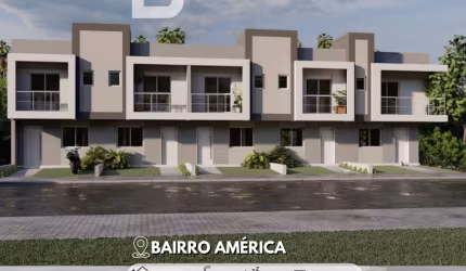 Sobrado de 3 quartos no América!