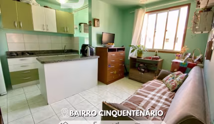 Apartamento Semimobiliado no Residencial Farroupilha