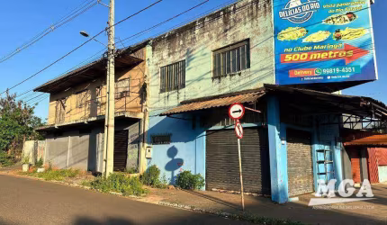 SOBRADO COMERCIAL/RESIDENCIAL - APROX. 196M² DE CONSTRUÇÃO NA AV. GENERAL MEIRA - JD. DAS FLORES - Foz do Iguaçu/PR