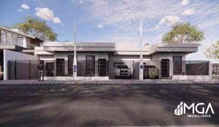 Casa de esquina, com 02 dormitórios à venda, 55 m² por R$ 330.000 - Loteamento Vila Maria - Foz do Iguaçu/PR