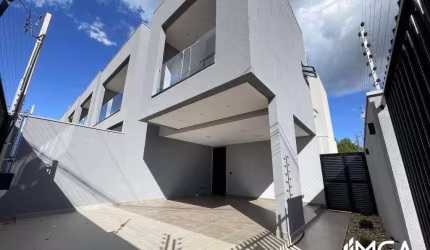 Sobrado de esquina NOVO com 3 dormitórios para alugar, 162 m² por R$ 5.000,00/mês - Jardim Bourbon