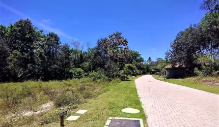 Praia Bela - Terreno em Condomínio fechado beira mar na Praia do Forte BA
