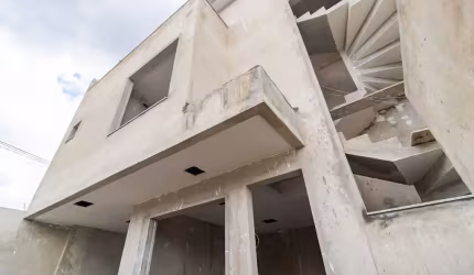 EXCELENTE SOBRADO EM FASE DE ACABAMENTO
