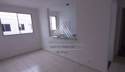 Apartamento à venda em São José do Rio Preto-SP, Loteamento Clube V: 2 quartos, 1 sala, 1 banheiro, 1 vaga, 48,00m².