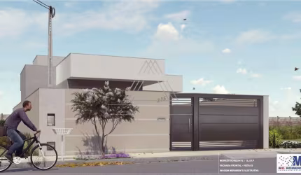 Imperdível oportunidade de casa à venda em São José do Rio Preto-SP, no bairro Setparque Horizonte: 2 quartos, 1 sala, 1 banheiro, 2 vagas de garagem, 58m².