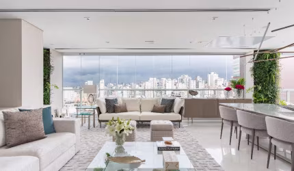 Apartamento de fino acabamento, moderno e mobiliado!!