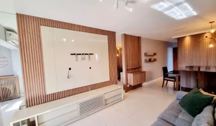 Apartamento mobiliado para locação - 2 quartos 1 suíte - Centro