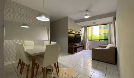 Apartamento com 77m² | 03 Suítes |  Varanda Estendida à Venda no Horto