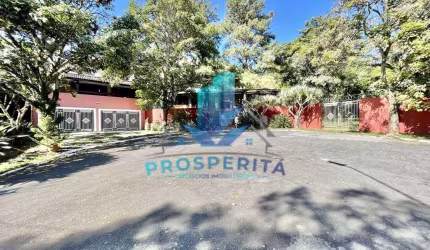 Fazendinha - Granja Viana - Casa Alto Padrão - Fazendinha -5d / 3sts em 2 lotes, final de rua, SPA, gourmet
