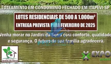 Terreno à venda na Estrada Boa Vista, Transurb, Itapevi, 500 m2 por R$ 240.000