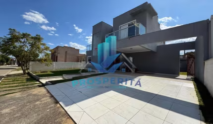 Residencial Vila Real - Vargem Grande Paulista - Casa no Res. Vila Real - 3 Suítes, 257 m² -  R$ 980.000 - Vargem G. Paulista/SP