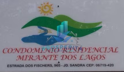 Residencial Mirante dos Lagos - Apto 48m² 02 dorms - Residencial Mirante dos Lagos - Jd Sandra - Cotia/SP