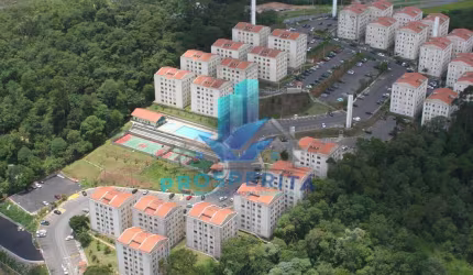 Cond Green Land - Apartamento de 02 Dormitórios com Vista Livre - Condomínio Green Land - Cotia/SP