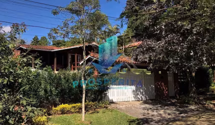 Condominio Granja II - Gleba 4 e 5 - Casa de Madeira Térrea CASEMA, 3 suítes, piscina, gourmet + edícula, 1000mts de terreno
