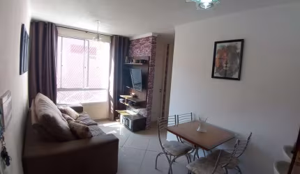 Apartamento mobiliado à venda no Condomínio Rossi Ideal Cores no bairro de Cesar de Souza em Mogi das Cruzes - SP