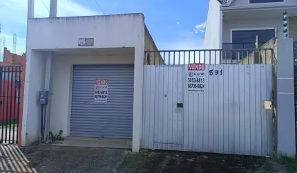 Casa com 1 quarto à venda na Rua Santa Cecília, 591, Santa Terezinha, Fazenda Rio Grande, 60 m2 por R$ 198.000