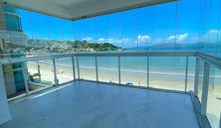 EXCLUSIVIDADE À BEIRA-MAR | APARTAMENTO NOVO - PÉ NA AREIA - ITAPEMA