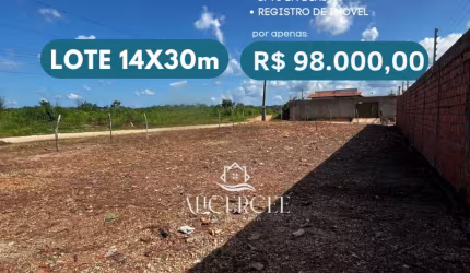 LOTE AMPLO DE 420m²-IDEAL PARA CONST.RESIDENCIAL OU COMERCIAL