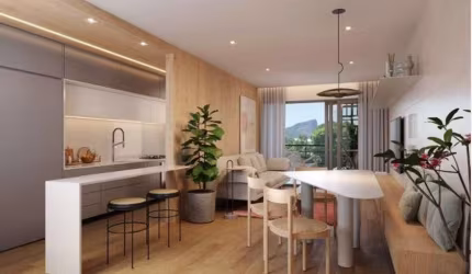 Apartamento para venda com 71 metros quadrados com 2 quartos em Gávea - Rio de Janeiro - RJ