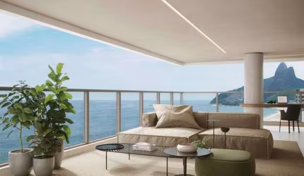 Apartamento para venda possui 45 metros quadrados com 1 quarto em Ipanema - Rio de Janeiro - RJ