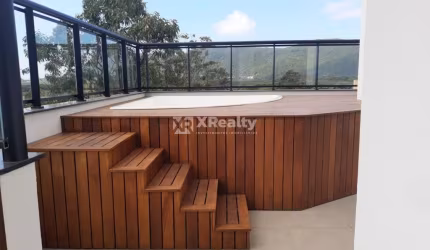 Cobertura com 2 quartos à venda na Rua Evangelina Tavares Moellmann, 30, Açores, Florianópolis por R$ 1.810.000