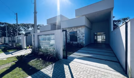 Casa para Venda em Guaratuba, Cohapar, 3 dormitórios, 1 suíte, 1 banheiro, 1 vaga