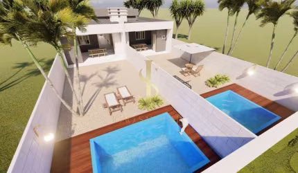 Casa para Venda em Guaratuba, Balneário Nereidas, 3 dormitórios, 1 suíte, 2 banheiros, 2 vagas