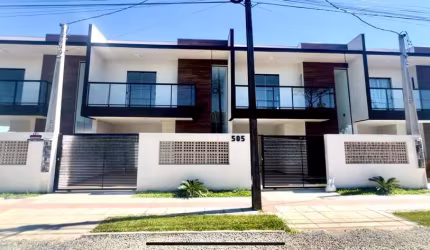 Sobrado para Venda em Guaratuba, Balneário Nereidas, 3 dormitórios, 1 suíte, 1 banheiro, 1 vaga