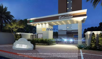 Excelente apartamento à venda, 2 quartos, Cordeiros, Itajaí