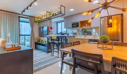 Excelente apartamento finamente mobiliado, 3 dormitórios (1 suíte), Praia Brava
