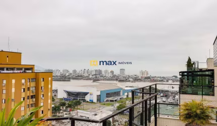 Excelente cobertura duplex mobiliada com vista mar à venda, 3 suítes, Fazenda