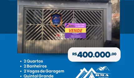 Casa para Venda em São Paulo, Jardim Planalto, 2 dormitórios, 2 banheiros, 2 vagas